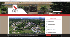 Desktop Screenshot of mairie-eurre.com